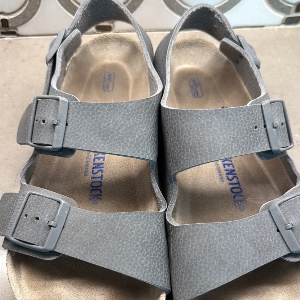 Birkenstock Unisex Gray Sandals
